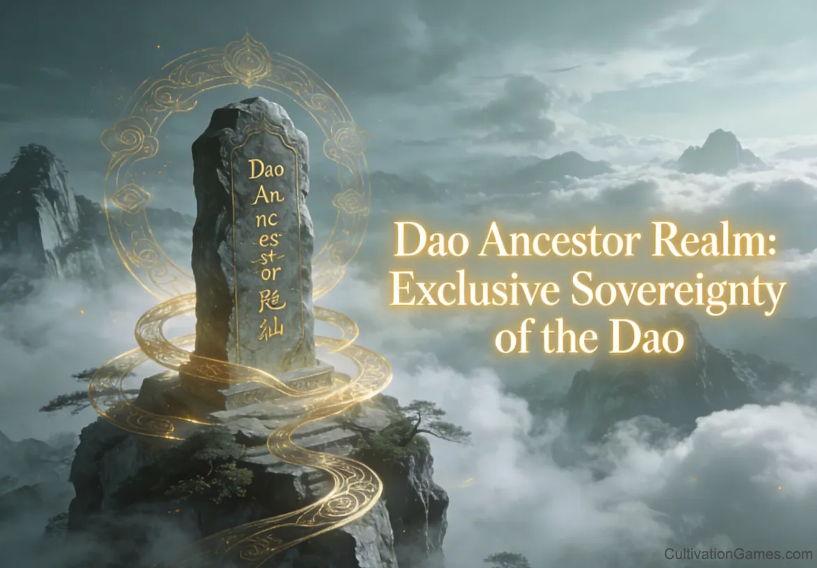 The Dao Ancestor Realm is not an extension of cultivation. It is the termination of the path.