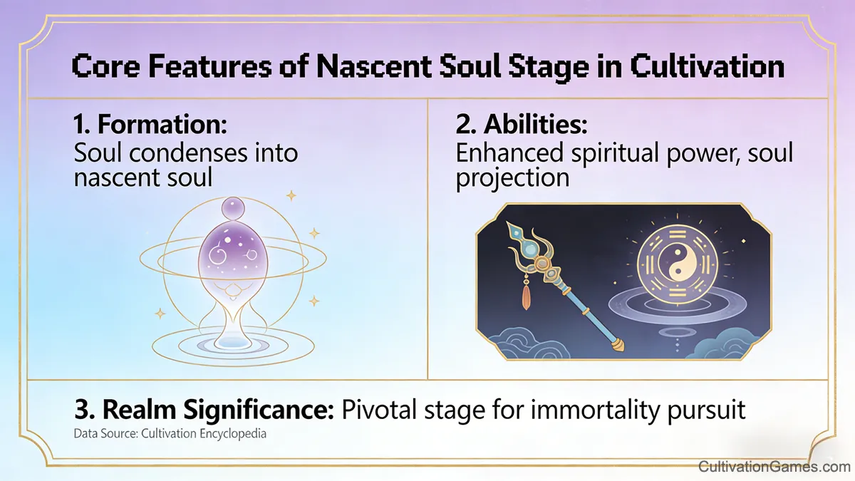 Nascent Soul Quality Diagram, showing different soul appearances and potential.
