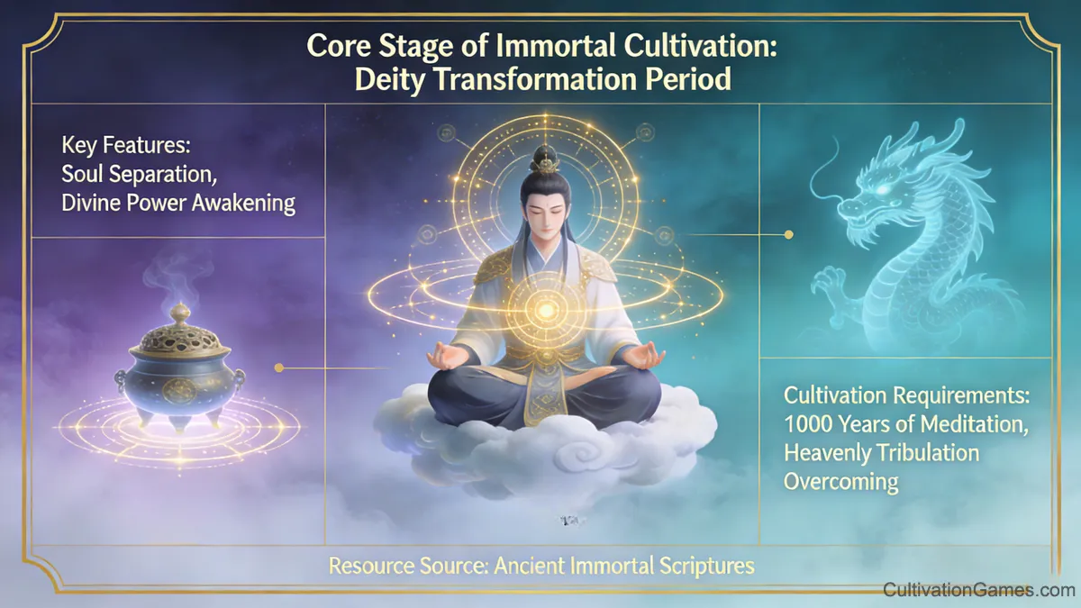 Soul Severing Diagram showing the process of cutting attachments and identity.